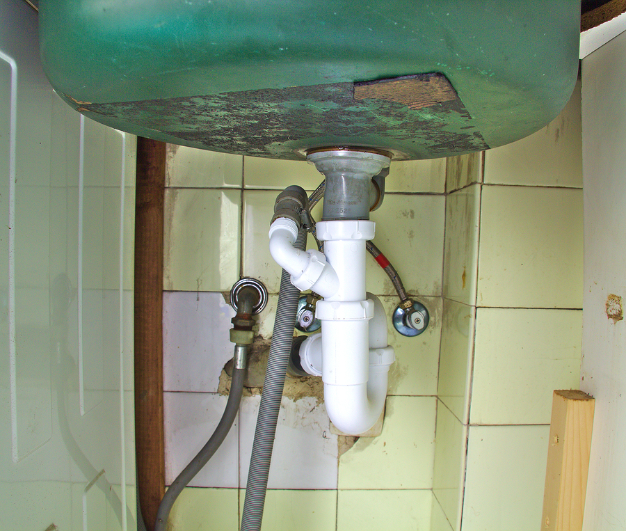 how to remove a garbage disposal and put in a drain