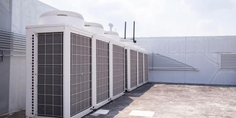 Commercial HVAC system.