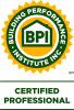 Building Performance Institute Certification logo